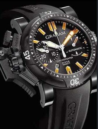 Graham Chronofighter Oversize Diver Date 20 VES BO2B.K10B Replica Watch